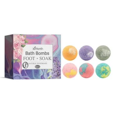 Customs 6 Fragrance Available Leaving the Feet Clean and Soft Feet Moisturizing and Softening Bath Bathing Ball