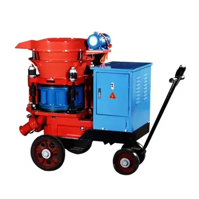 Diesel Wet Tunnel Shotcrete Gunite Machine 3m3/h Shotcrete Machine Refractory Gunning Machine