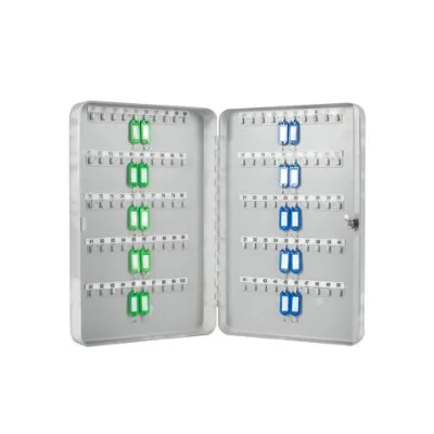 Wall mounted key safety box for 100 keys