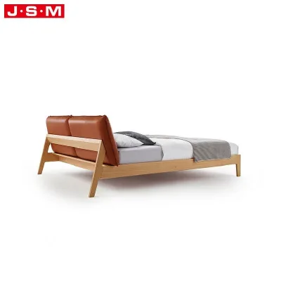 Good Quality Ash Timber Bed Frame  Upholstered Bed Room Furniture Velvet Bedroom Set Princess Bed
