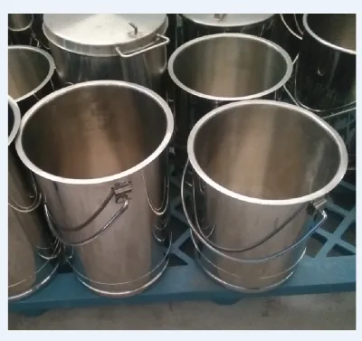 Stainless Steel Bucket with Lifting Handle