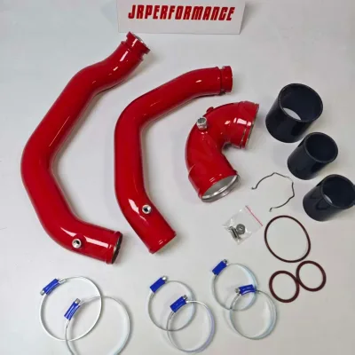 Large-diameter Pipe Opening Reduces Intake Resistance M3 M4 S55 F80 F82 Aluminum Turbo Charge Pipe Intake Kit for Bmw S55
