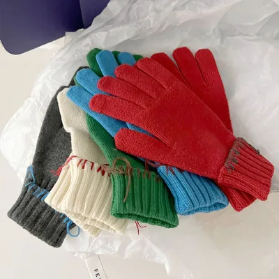 Customized LOGO Touchscreen Hand Gloves for Women Running Driving Bicycle Fashionable Hand Gloves