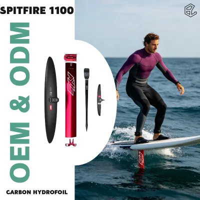 Axis Foil Spitfire 1100 Aluminum Mast Efoil Wingfoil SUP Paddle Surfboard Wave Foil Kitesurf Waterplay Board Hydrofoil