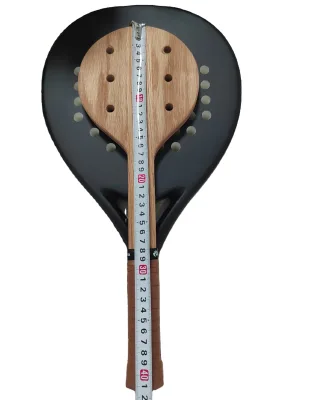 Paddle SPORT OEM Carbon Wood Padel Sweet Spot Trainer Tennis Training Practice Racket Paddle