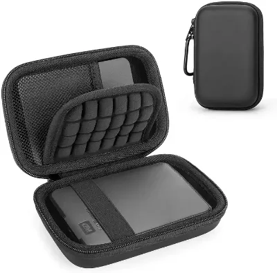 Custom Shockproof EVA Stationery Digital Gadgets Case Hard Shell Electronics Storage Bag Pen Power Bank USB Flash Charger Box