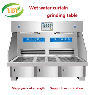 Woodworking Wet Sanding Dust Removal Workbench Industrial Grinding Machine Dust Collection and Purification Integrated Machine