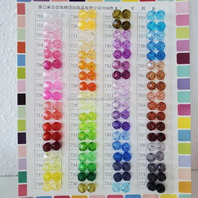 Custom Color Acrylic Beads,Wholesale Handmade Glass Pearl Color Chart, Glass Pearl Beads in Loose Pearls for Jewelry Making