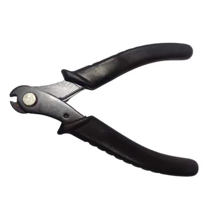Mini Jewelry Cutter Pliers Spring Return Anti Slip Handle Manual Tool Beading Work Electronic Repair Hand Pliers