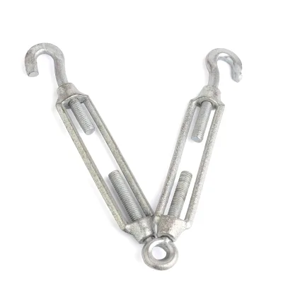 DIN1480 Commercial Type Galvanized Turnbuckle Carbon Steel Turnbuckle
