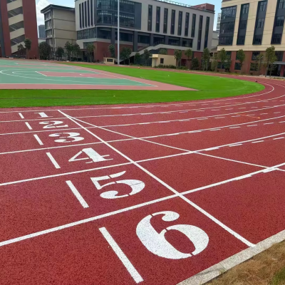 Easy Installation Iaaf Prefabricated Running Track Prefabricated Rubber Running Track for Track Field