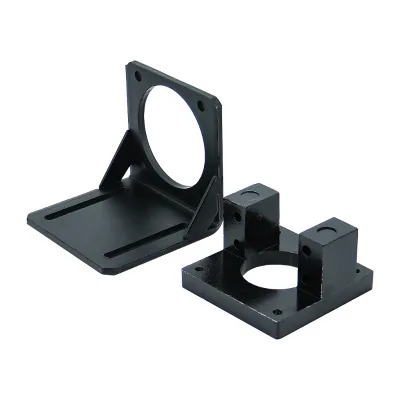 HLTNC Motor Mounting Bracket Nema 17 23 24 34 42 52 Stepper Motor Base, 60 80 110 130 Series Servo Motor Support for CNC Router