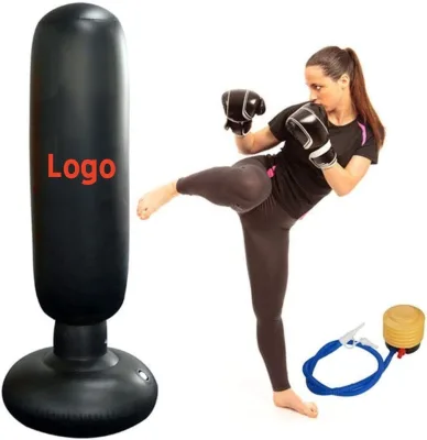 Customizable PVC Bob Punching Bag & Heavy Bag Training Gym Equipment Inflatable Boxing Gear Water Sand Toys Sand Inflatable Bag