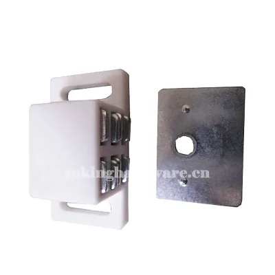 Plsatic magnetic cabinet door catch YK-I024