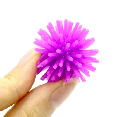 Fun Soft TPR Spiky Kids Ball Toys Porcupine Ball Sensory Soft Balls Stress Relief Calming Toys Calming Sensory Fidget Toys