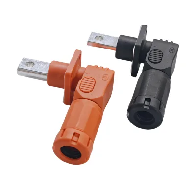 M6 1500V 200A High Voltage Female Male Connector for ESS Battery Pack PA66 Anti Fire New Engergy Vehicle Terminal Plug
