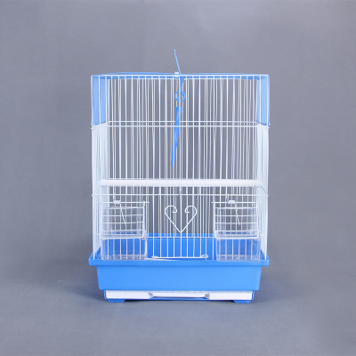 Metal Square Bird Cages for Factory Birds Breeding Compatible Bird Cage