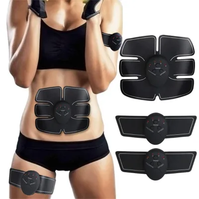 Electric Muscle Stimulator EMS Wireless Abdominal ABS Stimulator Fitness Body Slimming Massager