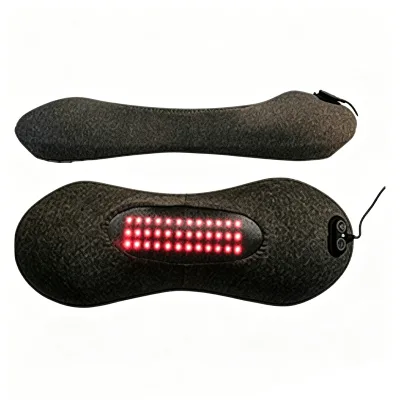 High Quality Far-Infrared Anion Jade Heating Massage Pillow Good Sleep Health Care for Neck Body Back Shoulder and Head