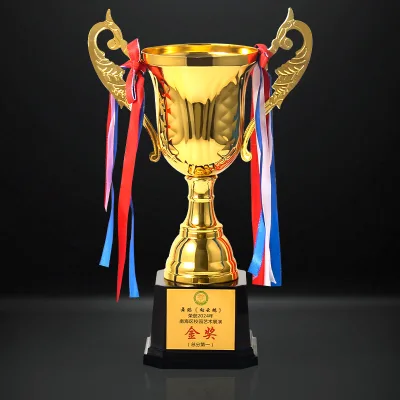 China Yiwu Factory Good Price Trophies for Sport Champion Award Trophy Training and Team Building Souvenir Trophy Cups