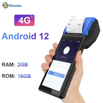5.5 Inch Point of Sales Handheld Pos Portable Handheld Mobile Pos Terminal Pos Billing Machine Scanner 1d 2d Qr V510