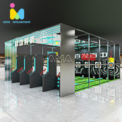 Amuusement Park Indoor Archery Shooting Gallery Sports Event Multi Playres Indoor Sports Archery
