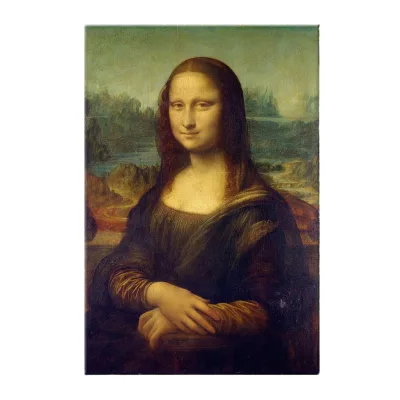 Wholesale Modern Eco-Friendly Canvas Print Poster of Leonardo Da Vinci's Classic Mona Lisa Vintage Oil Painting Figure Portrait