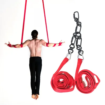 2024 Multifunction Yoga Belts Aerial Yoga Hammock Custom LOGO Antigravity Flying Swing Aerial Yoga Hammock