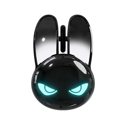 MOFII M6C 2.4G BT Dual Mode Wireless Mouse Silent Ergonomic Cute Rabbit Design Portable Smooth for Office Study Mac