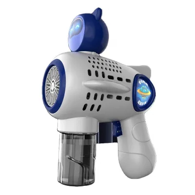 OEM Hot Selling Outdoor Automatic Bubble Machine Gun Blowing Bubble Backpack Gun 12 Holes Bubble Machine Gun for Kids