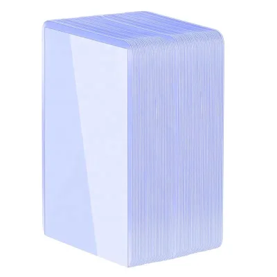 Premium Hard Plastic Seamless Waterproof Custom Card Toploader for Trading Card Enthusiasts