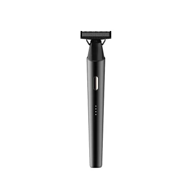 Men Beard Trimmer T-Blade Electric Body Trimmer Premium Metal Body Cordless Rechargeable Facial Body Grooming Kit