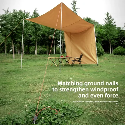 Windproof Zhejiang-made 4mm Polyester Tent Rope 0.8kg for Outdoor Camping Emergency Survival Escape & Guy Line