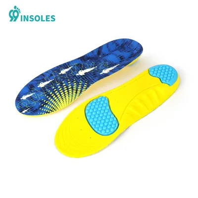 99insole Custom Spring Printed Shoe Insoles Soccer Foot Balance Wholesale Memory Foam Insole for Work Shoes Orthotic Insoles