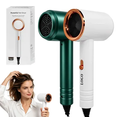 Powerful Airflow Hair Dryer Blower High-Velocity Airflow Professional Ionic Hair Dryer Overheat Protection Smart Hair Styler