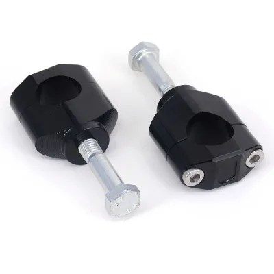 JFG 1/8" 28mm Aluminum Handlebar Riser Motorcycle Riser Handlebar Handle Bar Clamps Riser for Honda Motorcycle