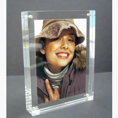 Promotion Acrylic Photo Frame 4x6 Inch UV Printed for Tabletop Display
