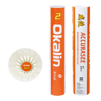 High-Speed Turnier Class a Duck Feather Badminton Shuttlecock Durable Performance for Shuttle Sports