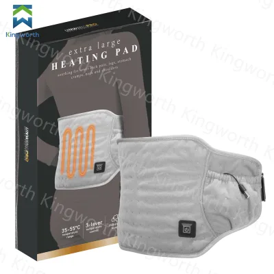 Kingworth Wholesale Usb Menstrual Electric Waist Heated Belt Pad Rechargeable Heat Waist Belt