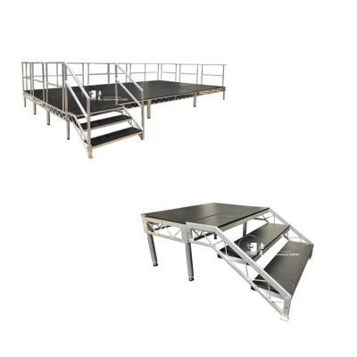Concert Staging Collapsible Stage Stair Easy Install Concert Stage