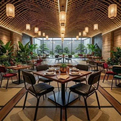 Luxury Modern Dining Furniture Collection PU Leather Chairs Wood Grain Tables Outdoor Home Bar Customizable Sizes Fine Dining