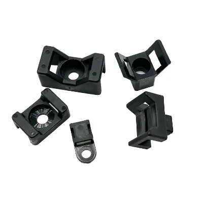 Saddle Tie Holder Screw Hole Type Harness Cable Holder Suction Cup Positioning Piece