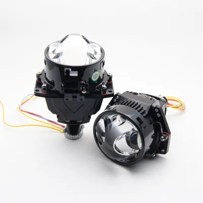 Newest 3 Inch Bi LED Projector Lens Laser Bi Led Proyector H4 Dual Projector