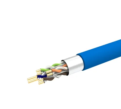 High Performance Cat6A Ethernet Cable | 100% Bare Copper, 23AWG for 10Gbps Network Low Latency