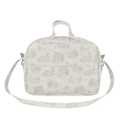 Pattern Portable Multi Compartment Baby Care Travel Cross Body Handbag Custom OEM ODM Source Factory Mommy Diaper Mummy Bag