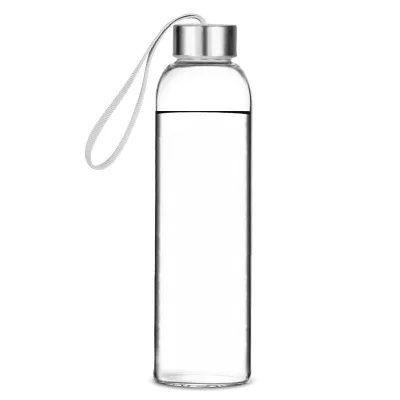 Reusable Wholesale 320ml 550ml Glass Drinking Juice Water Bottles With Protective Sleeve and Custom Packing