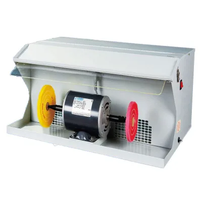 DM-1 Powerful Bench Grinders Dual Spindle Desktop buff Polisher Gold Jewelry Bench Buffing Machine for Gold