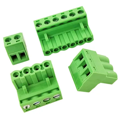 5.08mm Pitch Plug-in Iron Female Terminal Block Screw Connection, Industrial Grade Connector