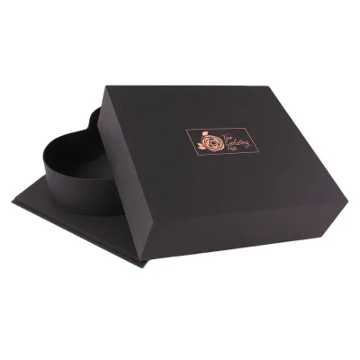 Custom Heart Shaped Luxury Flower Box