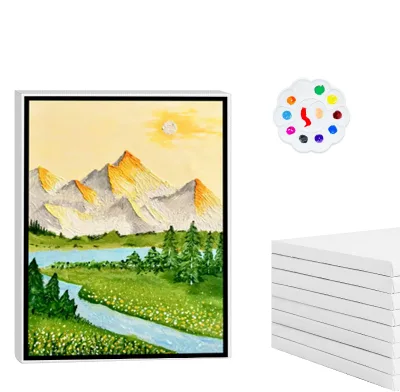 Festival Gift Children Adult Tools Small Pack Brush Customize Design Oil Painting DIY Digital Painting DIY Kit With Numbers
